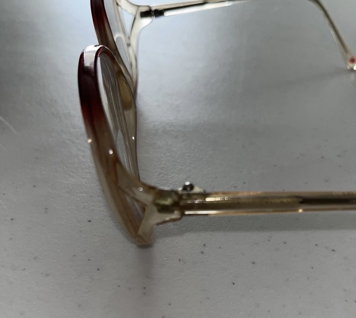 Modern Kitty Eyeglasses Frame Vintage Amethyst Retro