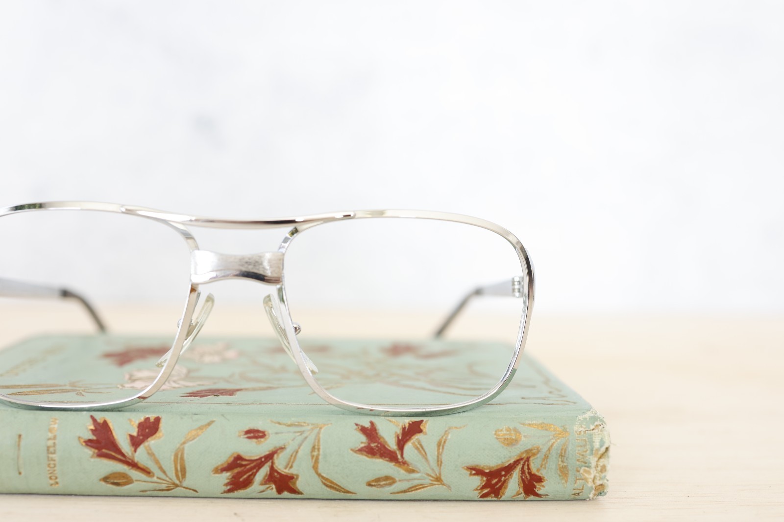 Vintage Aviator Eyeglass Frames 1970s made in France Classic Pilot Eyewear