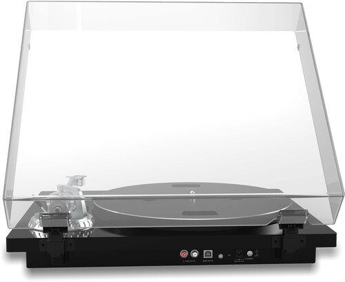 Gemini GRP-200 Professional Belt Drive USB Turntable (2 Speeds 33/45) (Black) [N