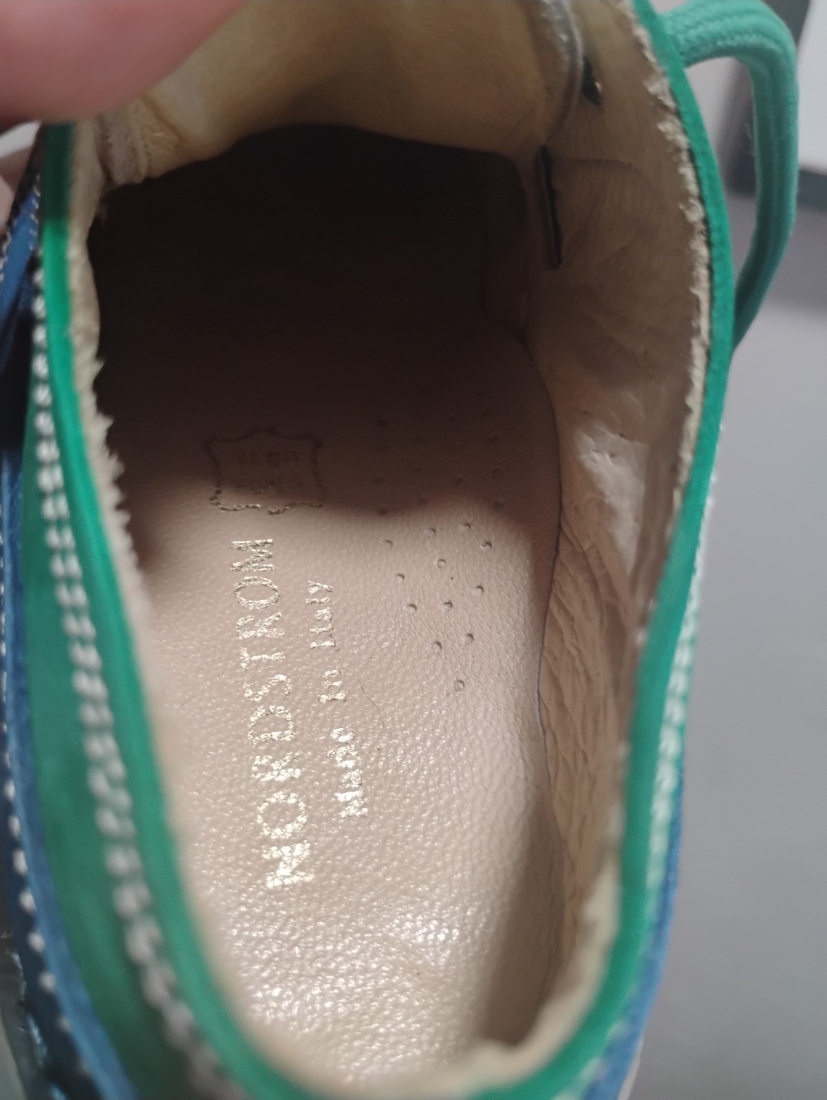 Vintage Kids Shoes Suede Leather Nordstrom Made In Italy RARE Size 25 US 8.5