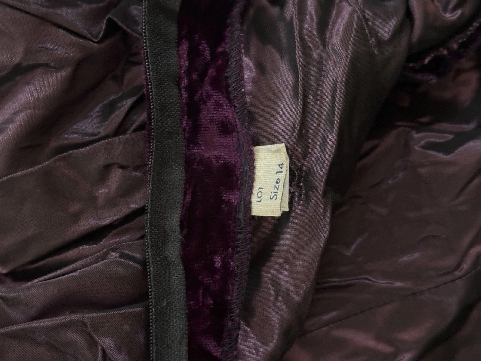 Vintage 80s 90s Lori Ann Deep Purple Gown – Dramatic Back Bow