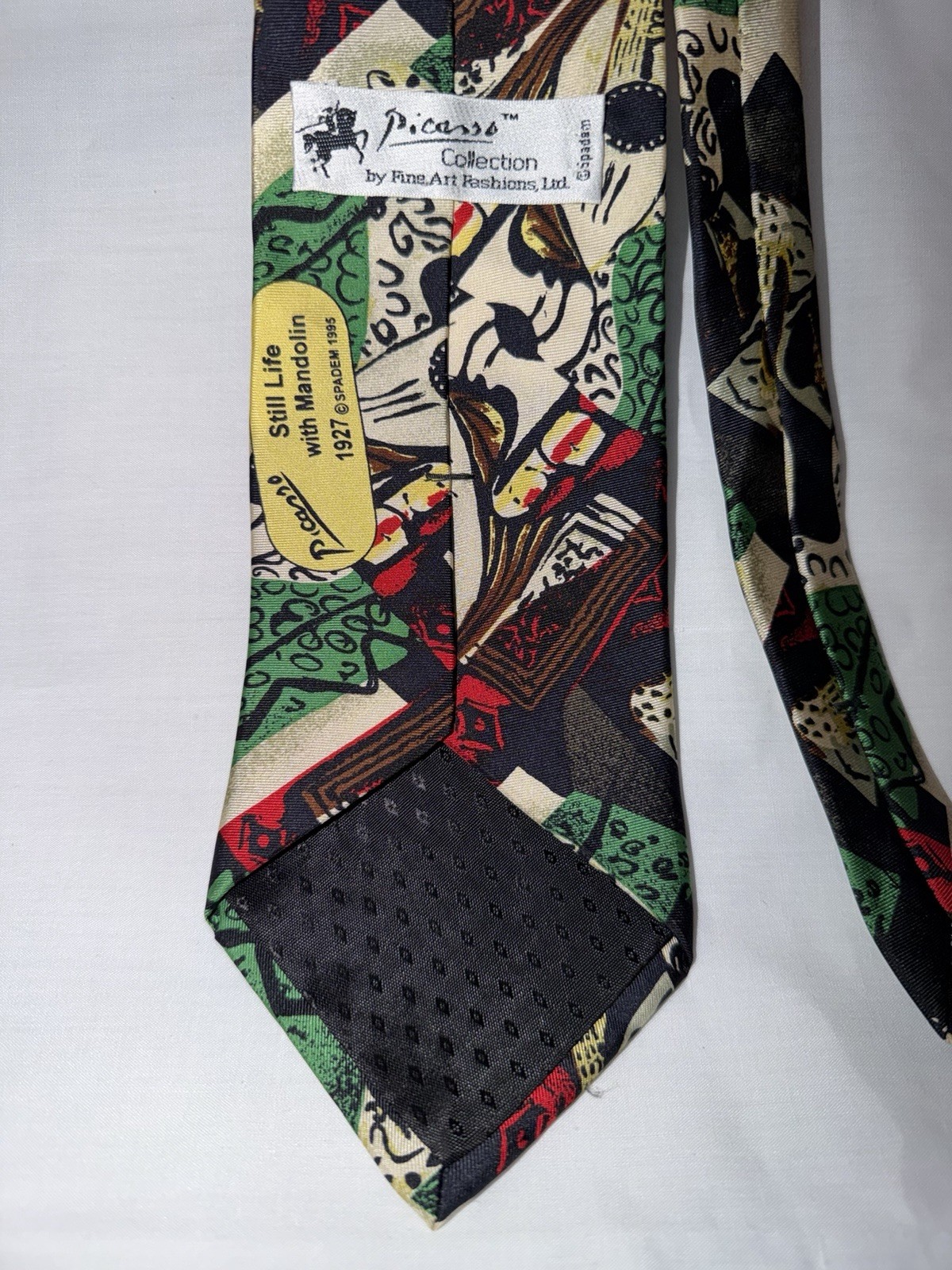 Picasso Collection Silk Tie Still Life with Mandolin 1927 Fine Art Neck Tie