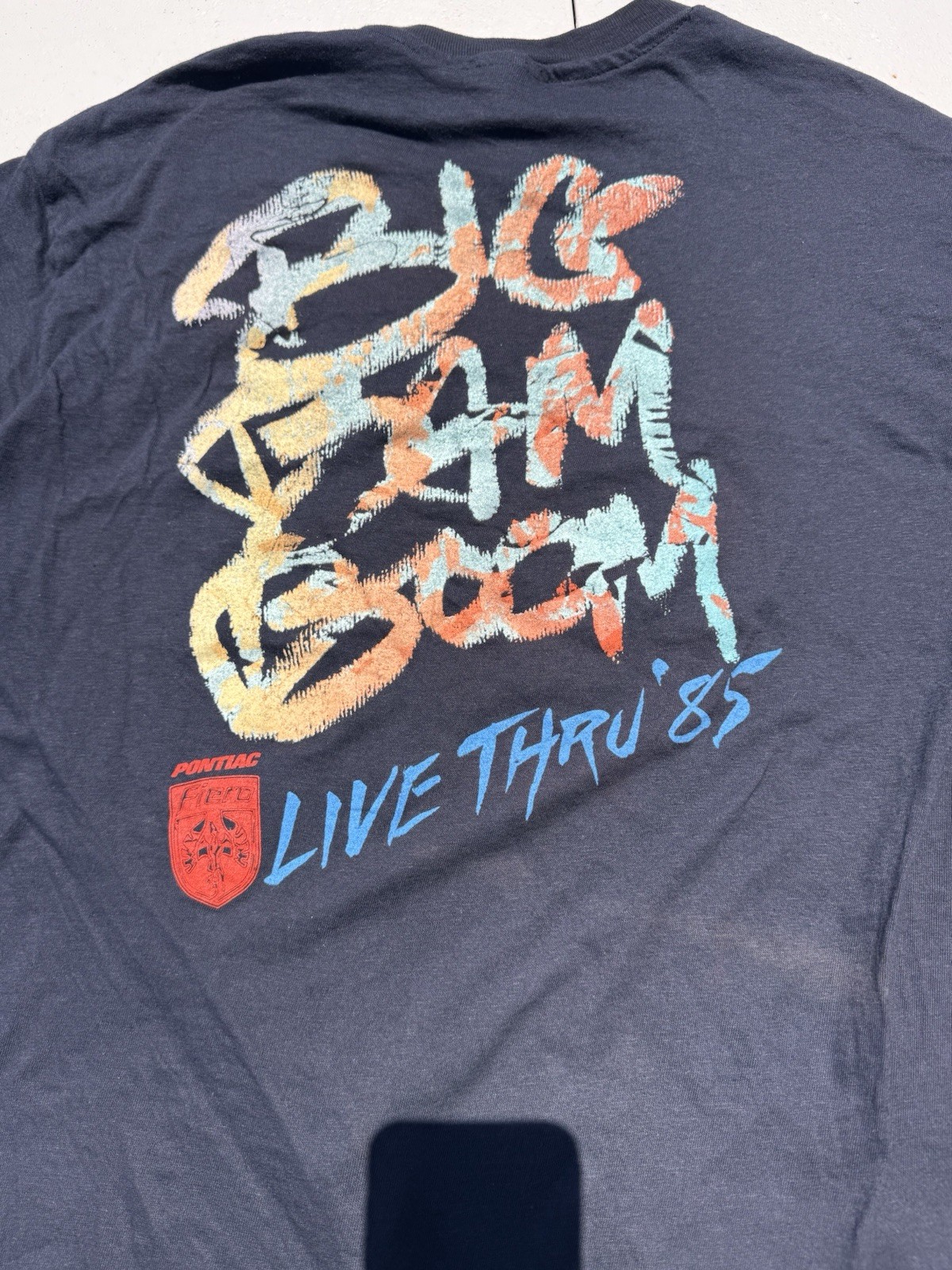 Vintage 1985 Hall and Oates Concert Big Bam Boom Tour Shirt XL EUC
