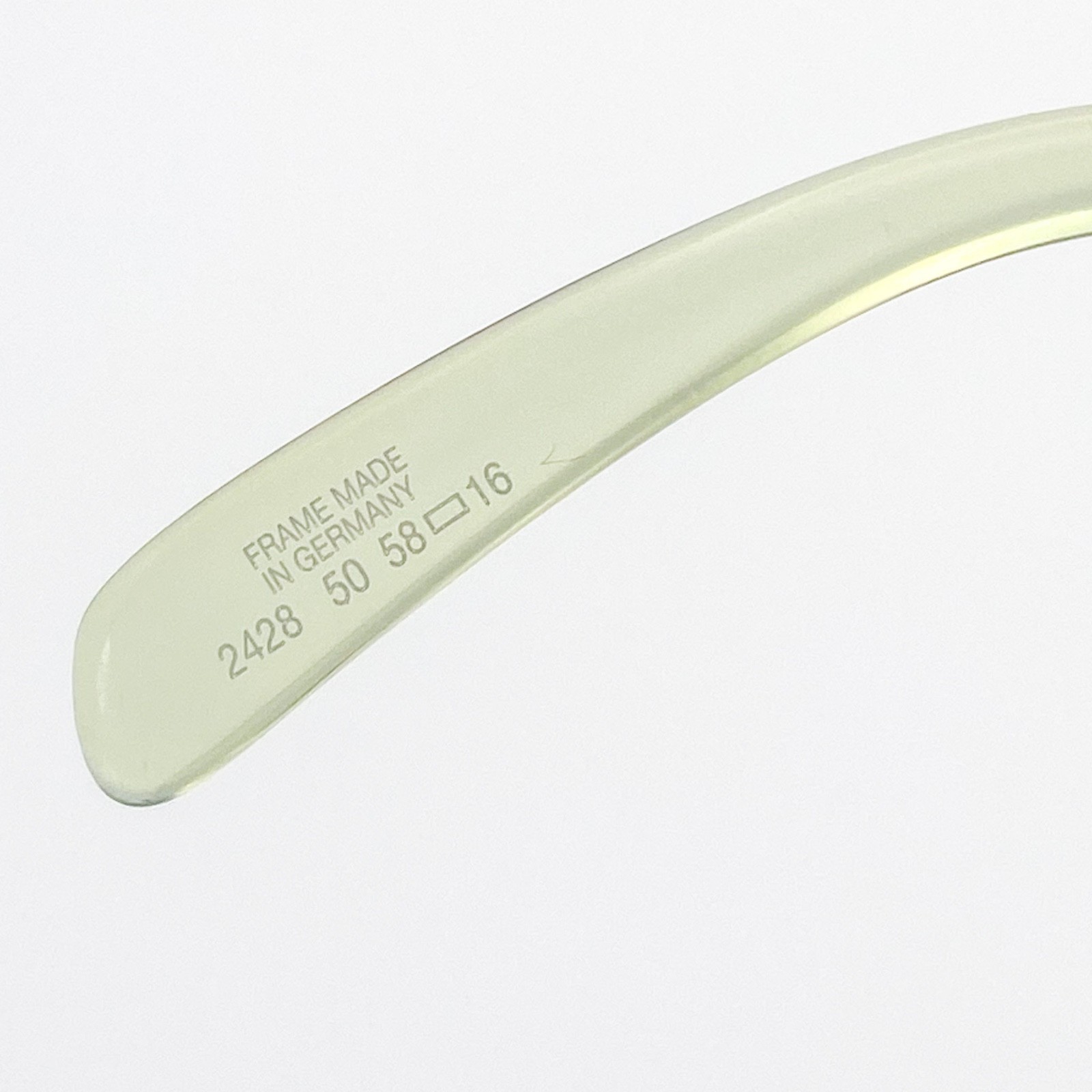 Women’s Christian Dior Vintage 1980s Green Oversized Optyl Eyeglasses NOS Frames