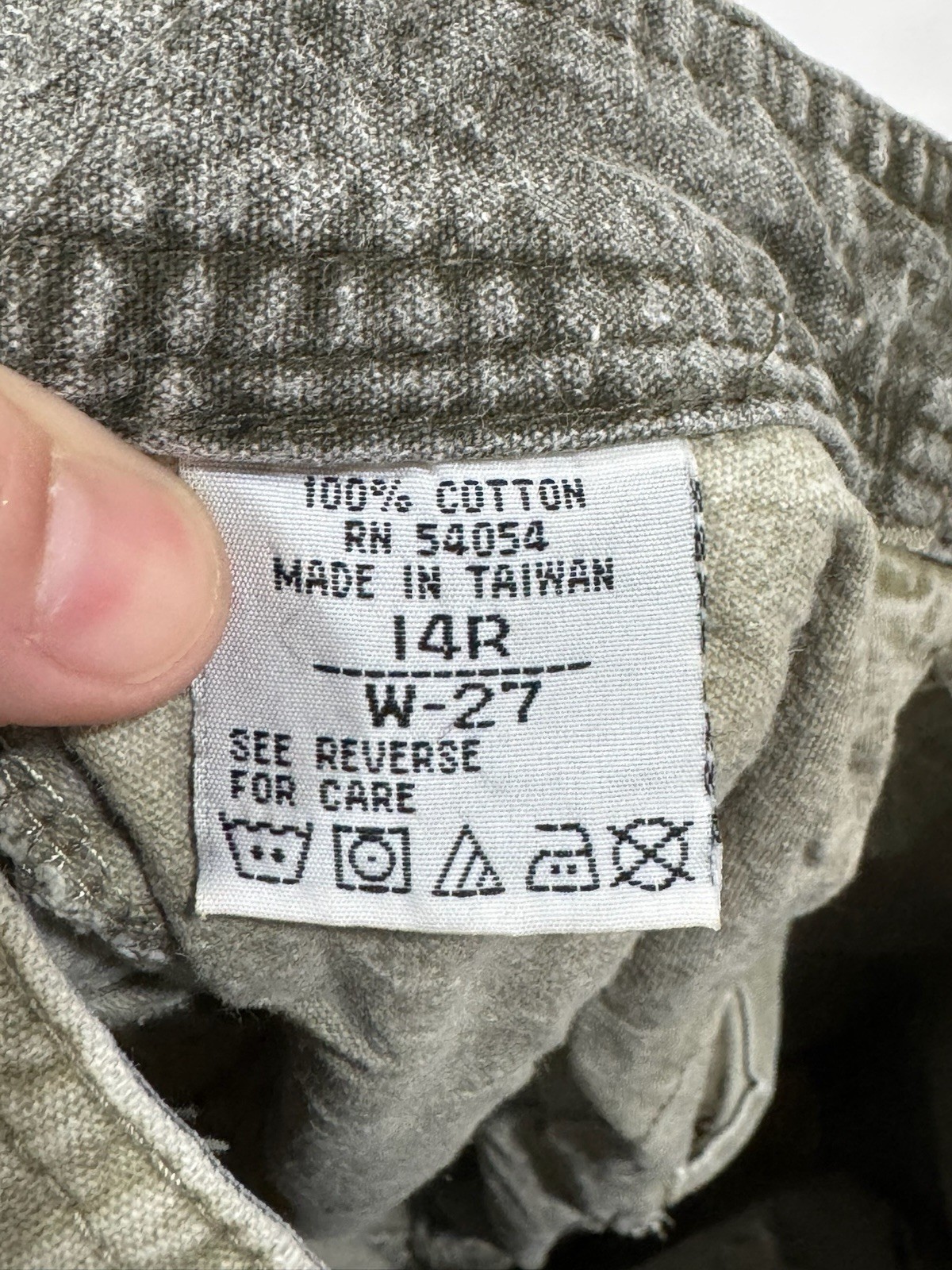 Vintage Bugle Boy Pants Men’s 27/31 Loose Baggy Skate Y2K Taiwan Made Pale Green