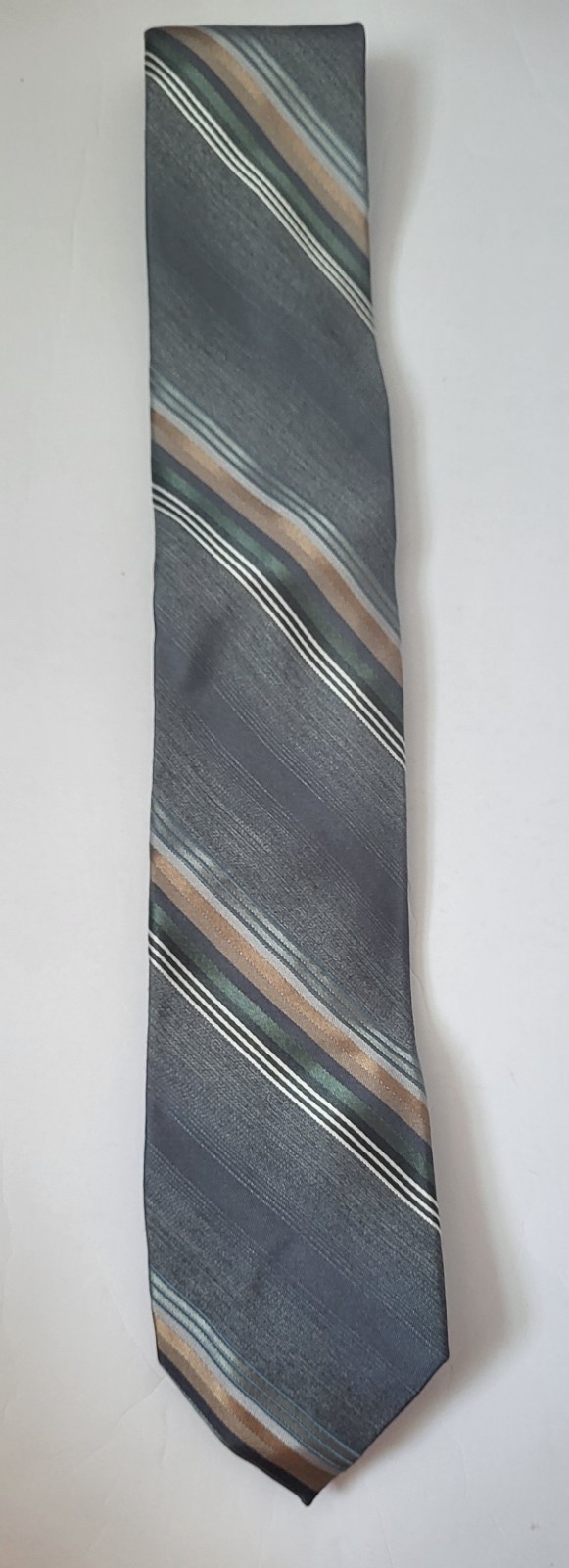 L0T 10 VTG DESIGNER SILK TIES 1 LAMBSWOOL REP GEOMETRIC PAISLEY NONE PERFECT **