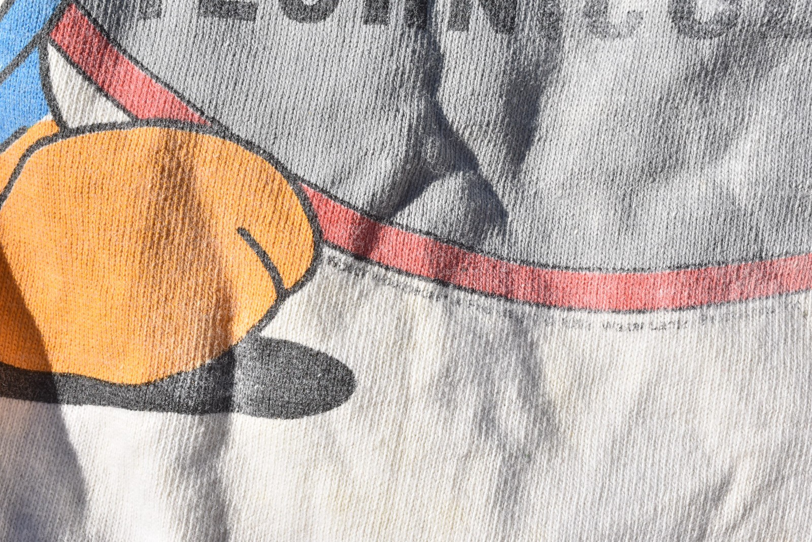 Woody Woodpecker Cartune Technicolor T-Shirt Fruit of the Loom Large Size VTG