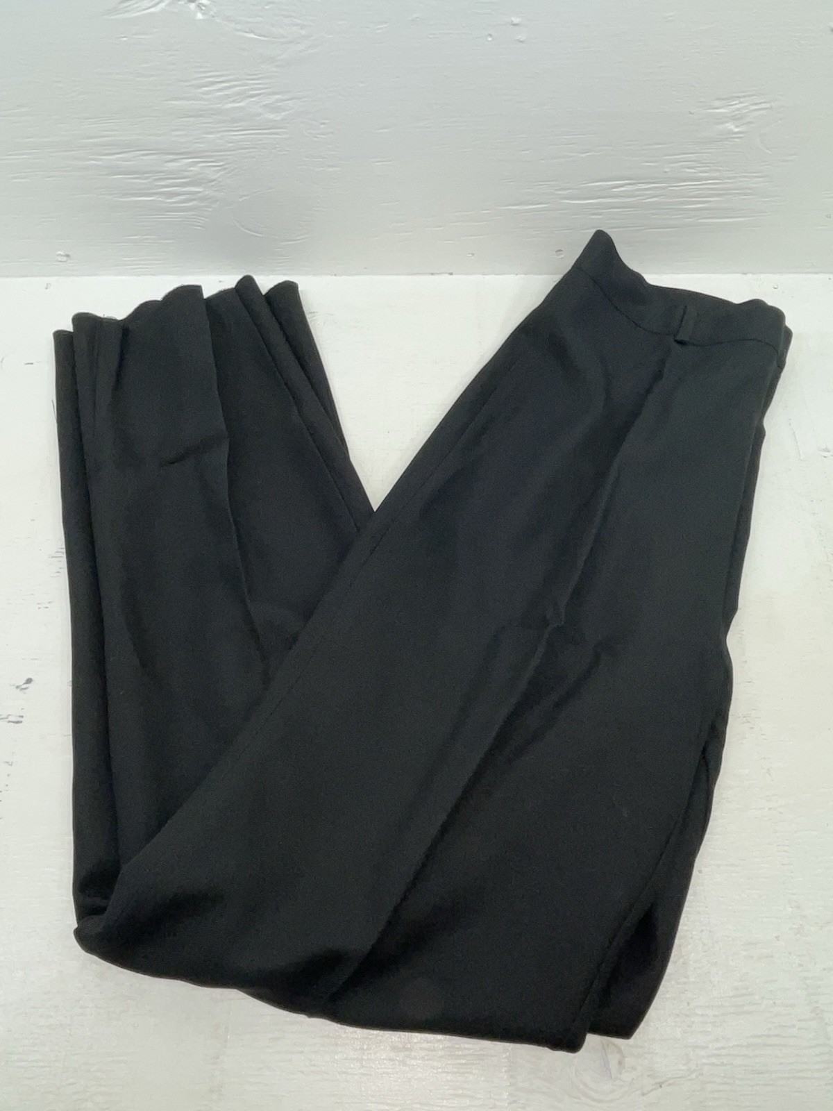 New Vintage Black Polyester Pants #L10 ZZ-9