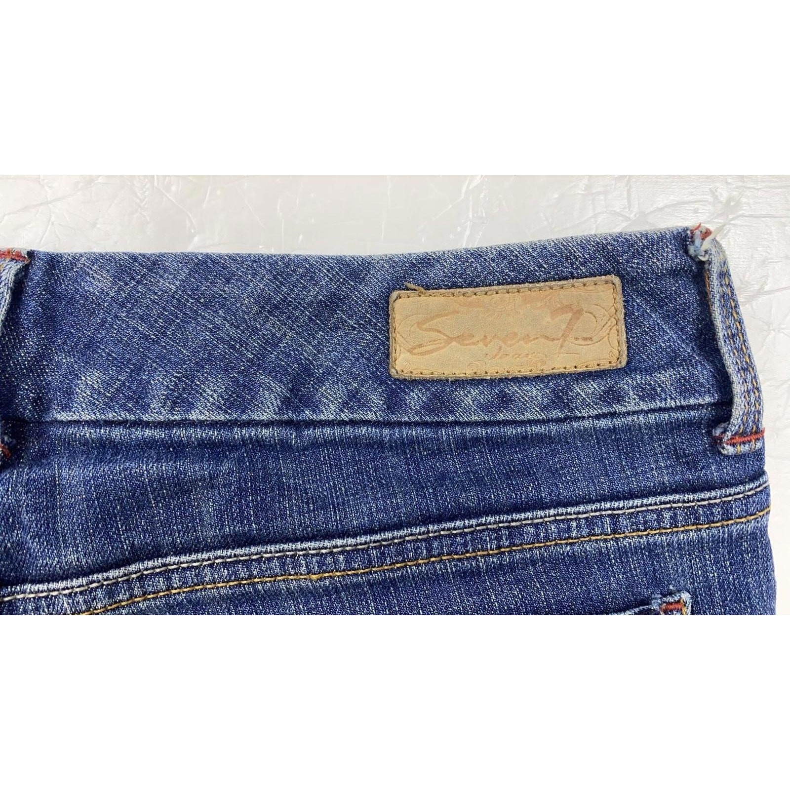 Seven7 Women’s Bootcut Vintage Y2K Denim Jeans 10