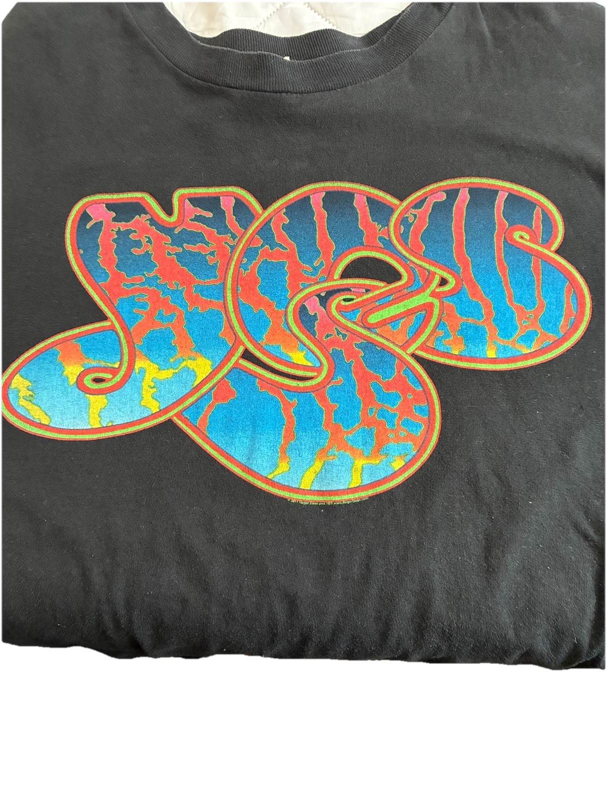 Genuine VINTAGE-YES Band-concert Tee 2011 Rites Of Spring Size 2XL
