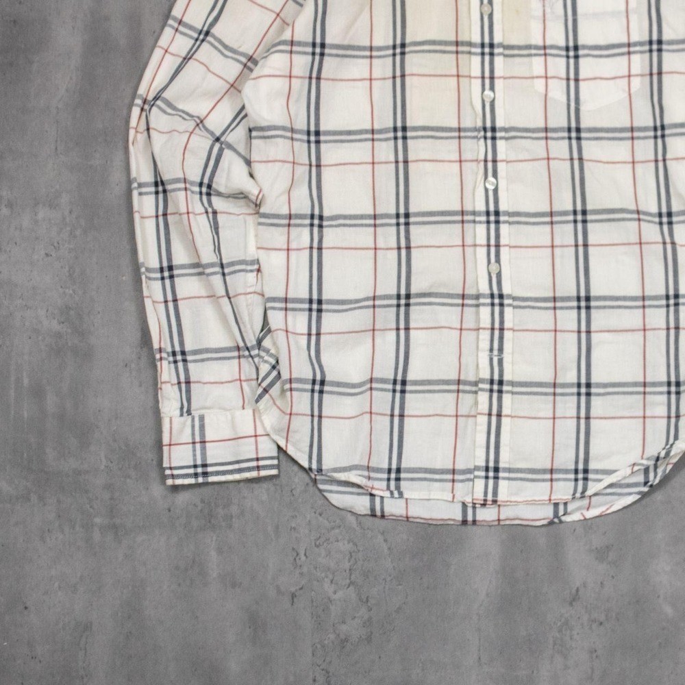 Vintage VTG Y2K 2000’s 00’s American Eagle Nova Check White Button Up Shirt