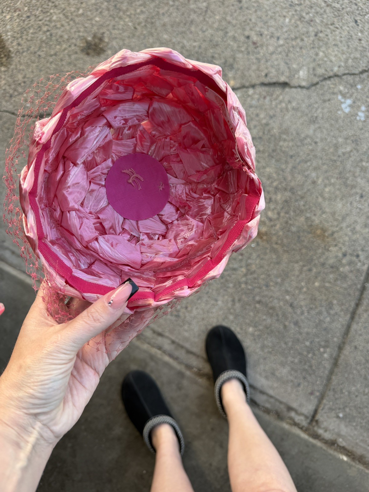Vintage Pink Women’s Pillbox Hat