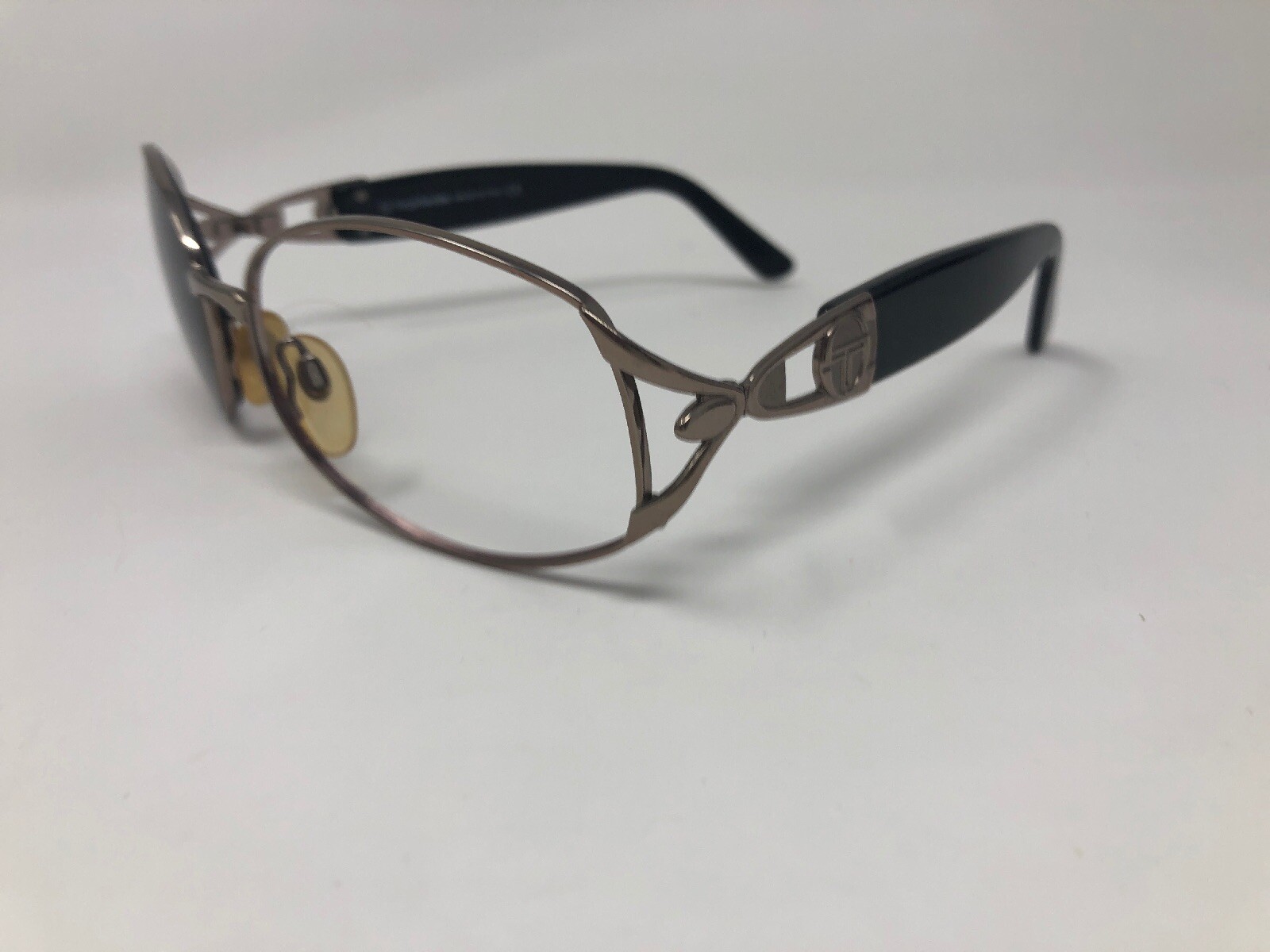 SERGIO TACCHINI Sunglasses Frame Italy ST1047 T847 135mm Brown Black ZK26
