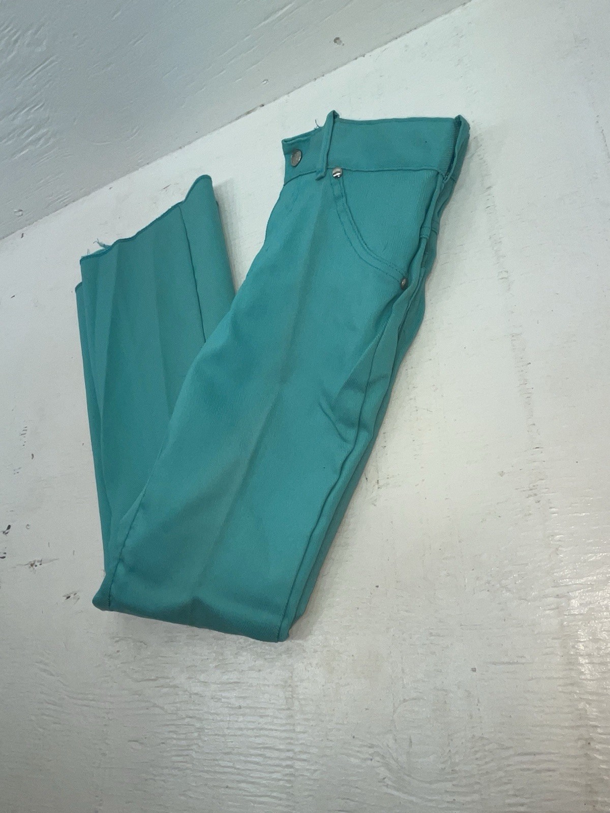New Vintage Blue Karman Polyester Pants #43204 VV-83