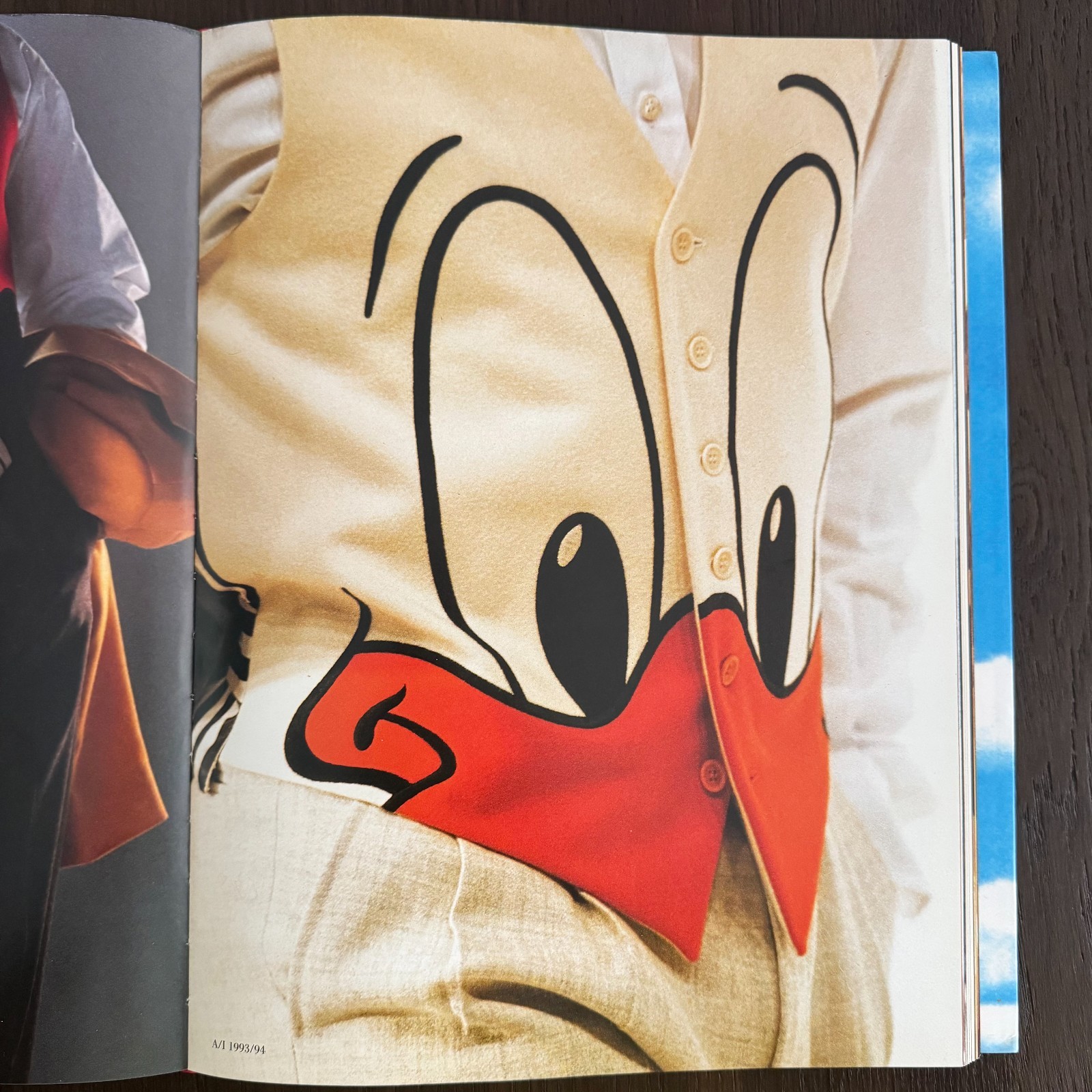 MOSCHINO CHEAP and CHIC wool vest Donald Duck size 50 from F/W 1993/94