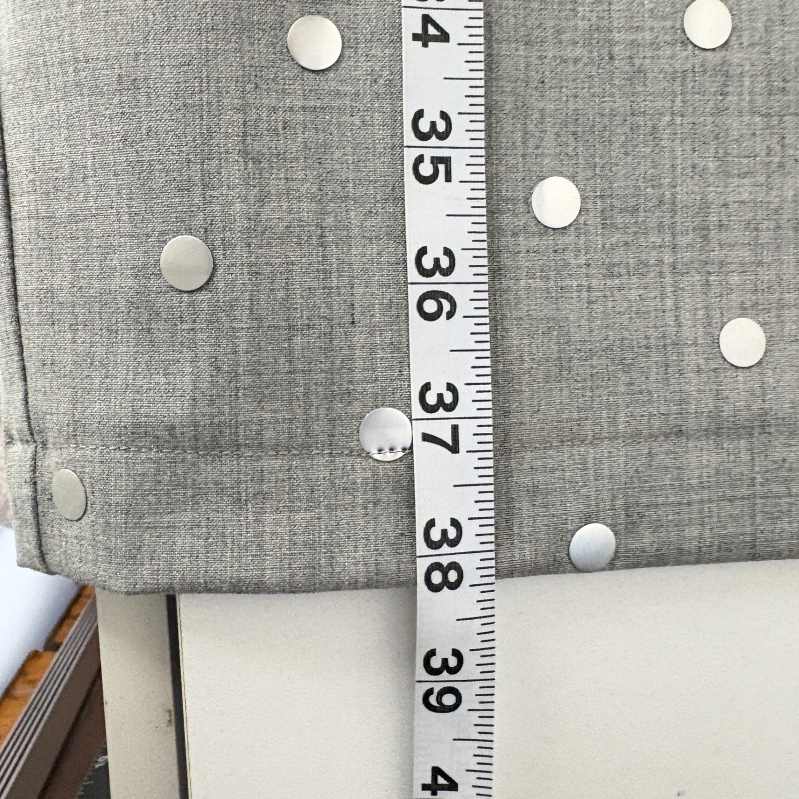 Moschino Jeans Gray Wool Blend Silver Polka Dot Midi Sheath Dress 10/44 Stylish