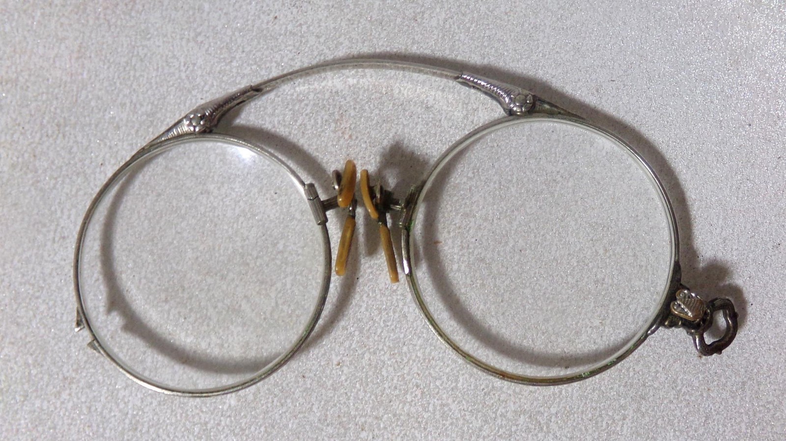 Vintage Silverfld Oxford Pince-Nez Gold Filled Eyeglasses