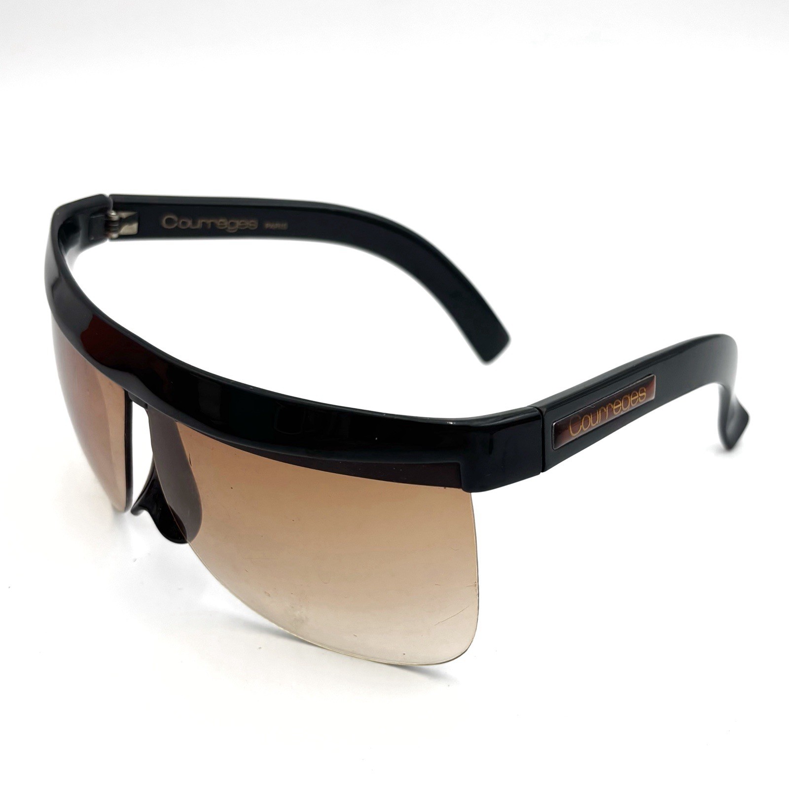 Vintage COURREGES Paris 7853 AC09 Sunglasses Space 1970s *Read Description