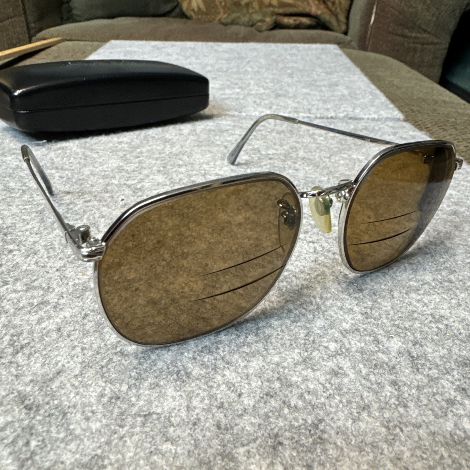 Vintage Ralph Lauren Polo Eyeglass Frames ONLY 38 Japan Gold 57[]18-145mm