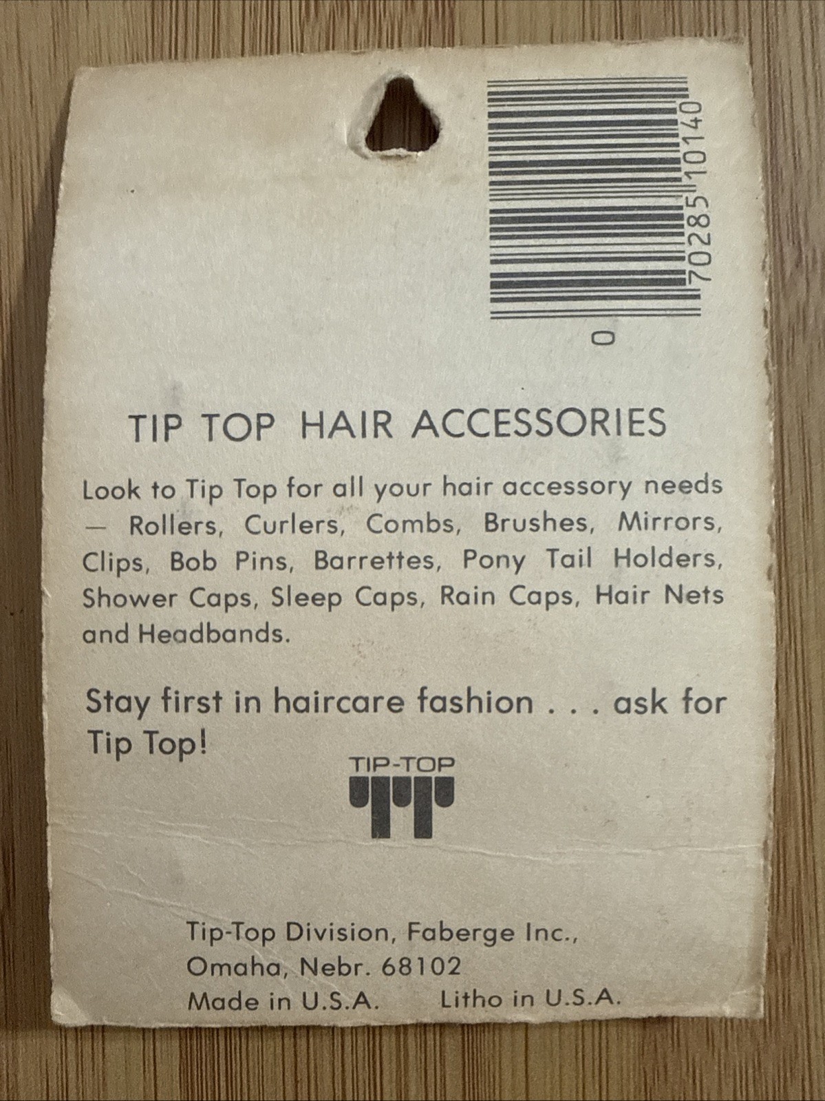 VINTAGE Tip-Top Clipettes Hair Clips New Old Stock NOS 10 Pc Prop