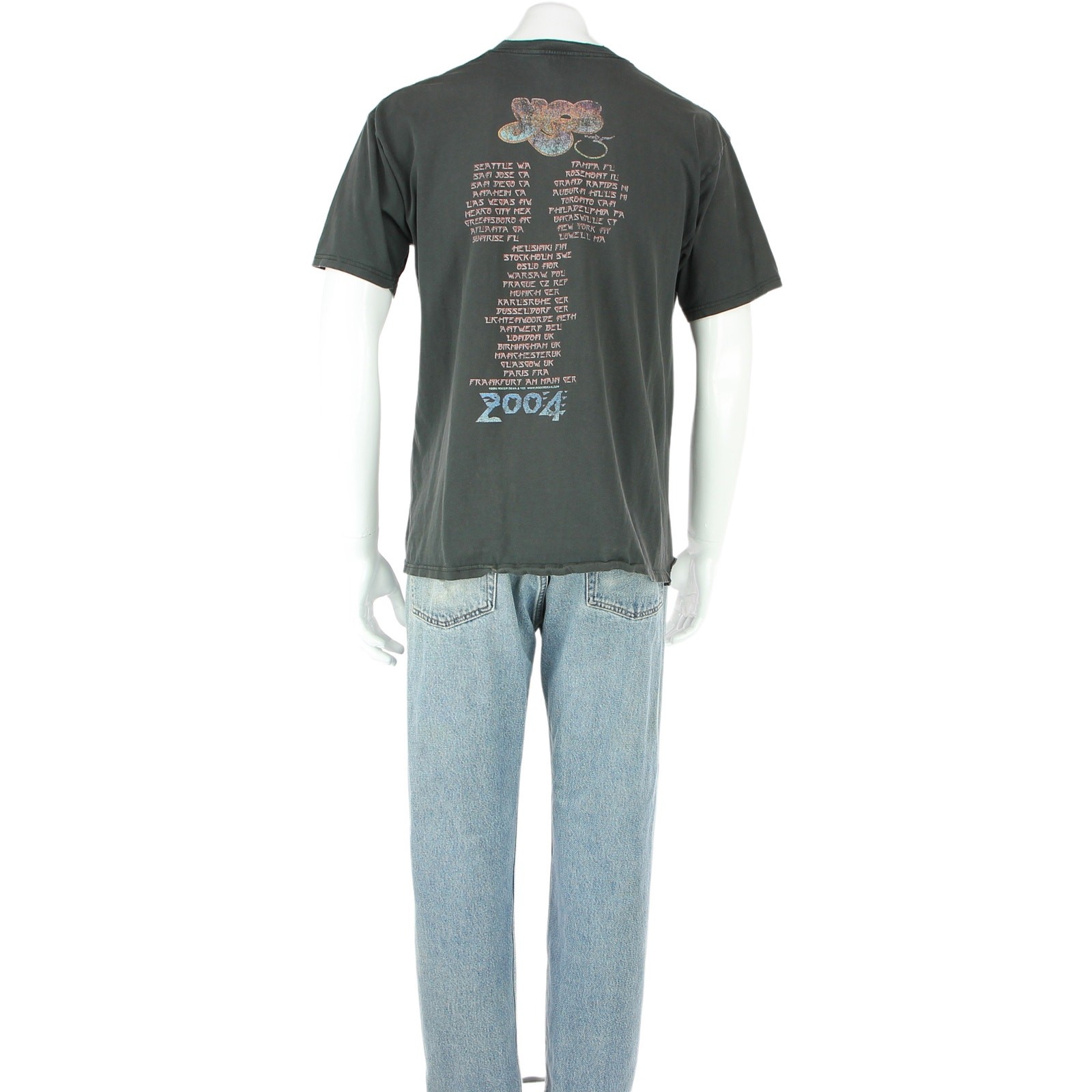 Vintage 2004 Yes Tour Band Tee L