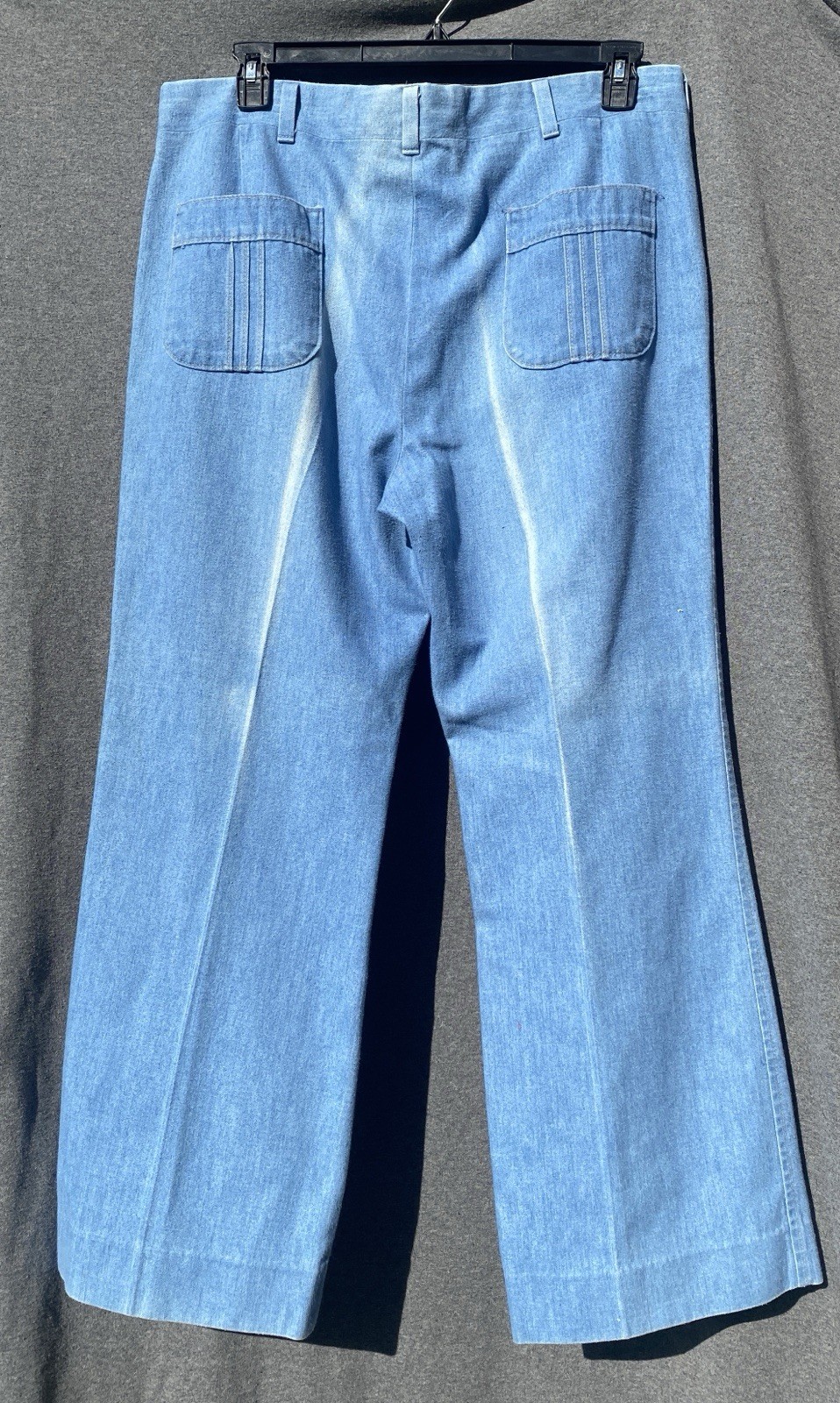 Vintage 70’s Sailor Jeans Straight Wide Leg The Gallery By Haggar W38 In30 L41