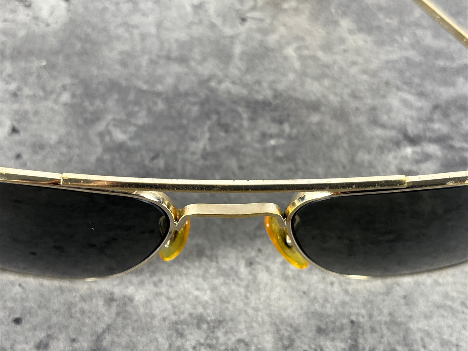 Vintage Classic Original American Optical Aviator Pilot Sunglasses 5 1/2 A/O