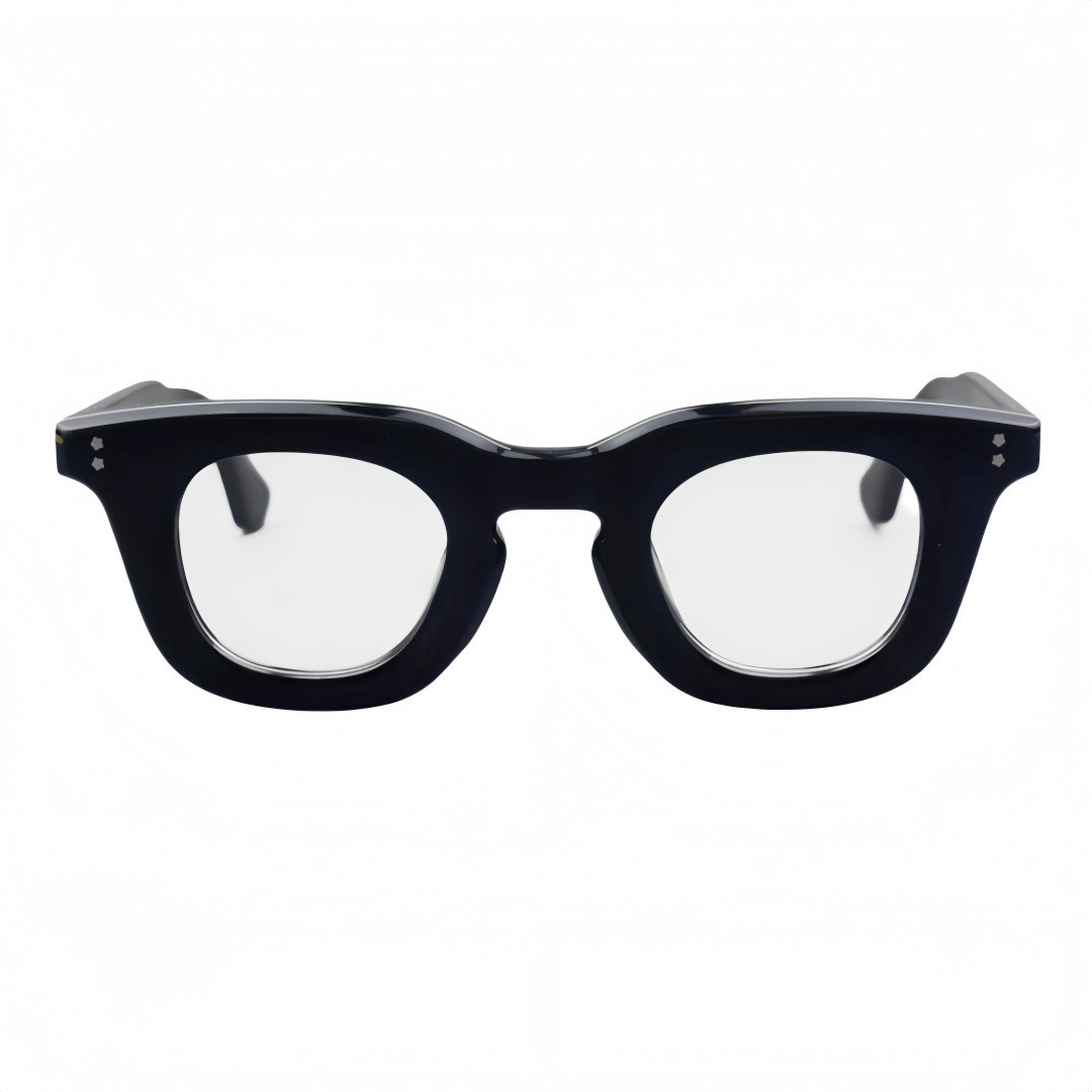 Square Retro Acetate Eyeglasses Frames Thick Glasses Frame Women Men Eyewear