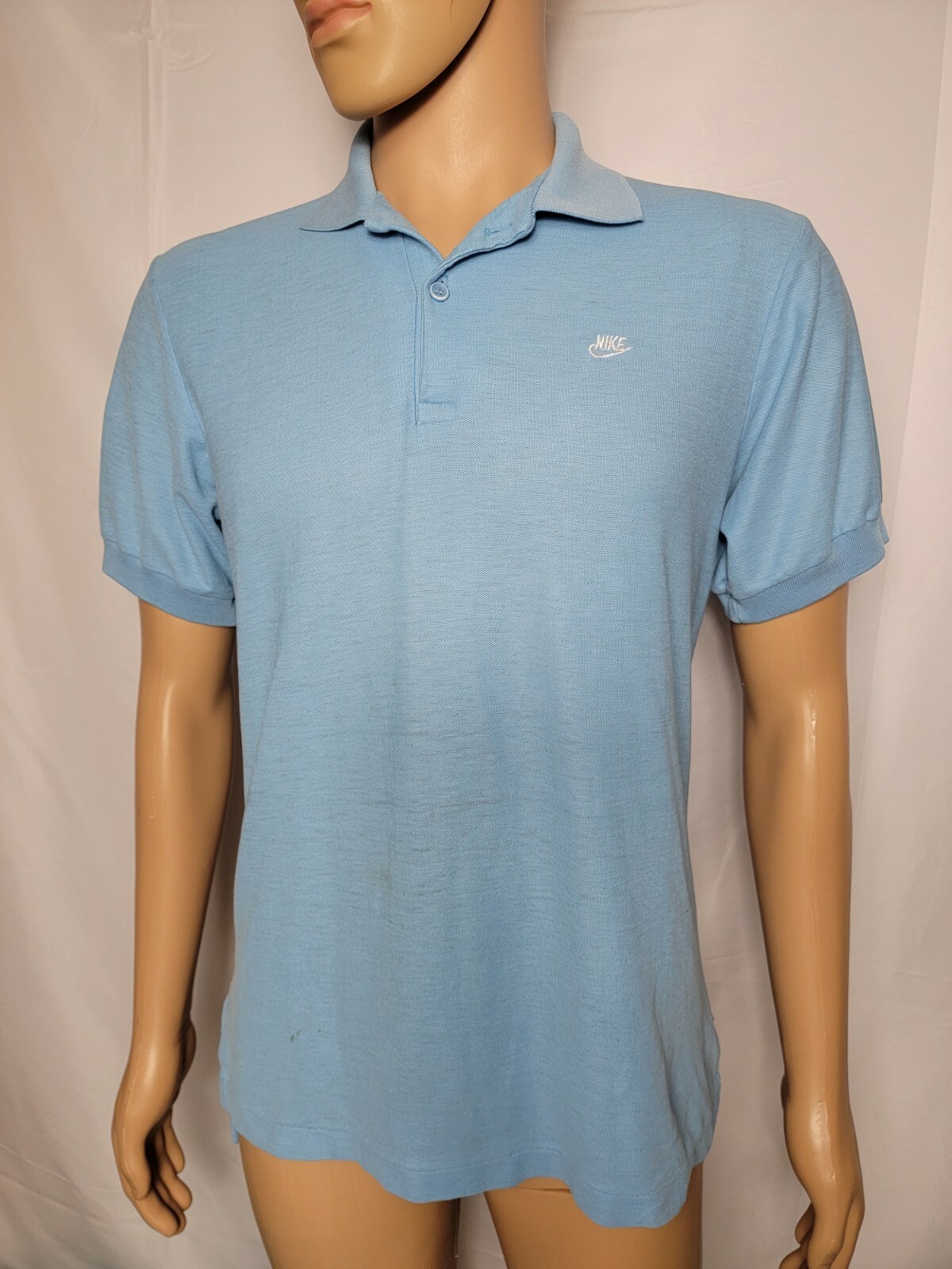 Nike Sportswear 1970s 1980s Single Stitch Polo Made in USA Orange Tag Rare VTG