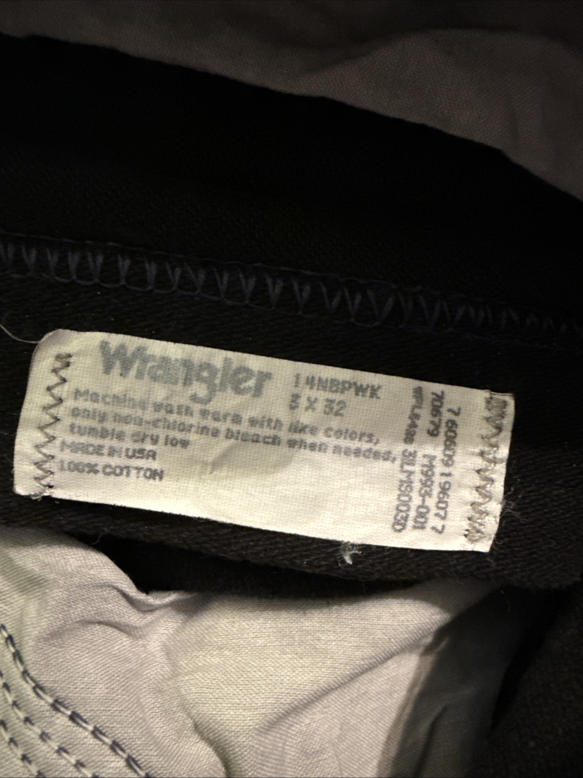 Women’s Vintage Mint Black Made In Usa Wranglers 3 X 32 (25 X 30) Jeans 14NBPWK