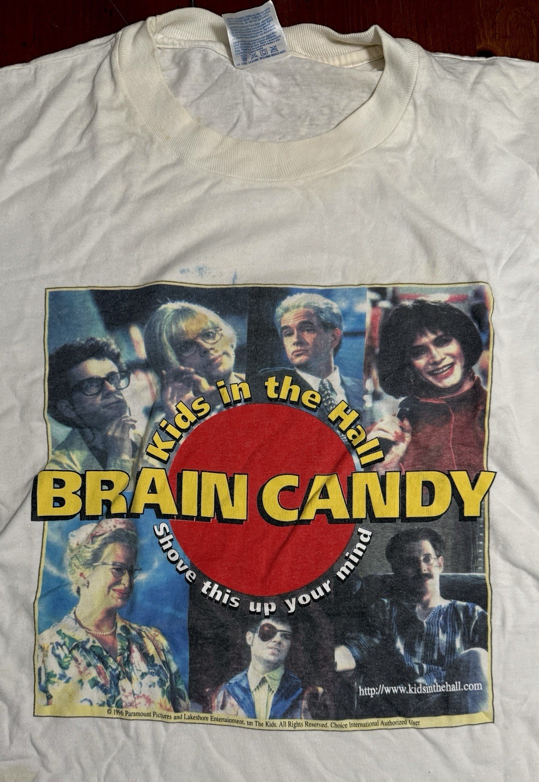 Vintage 90’s Kid’s In The Hall Brain Candy T Shirt 1996 Promotional XL Hanes
