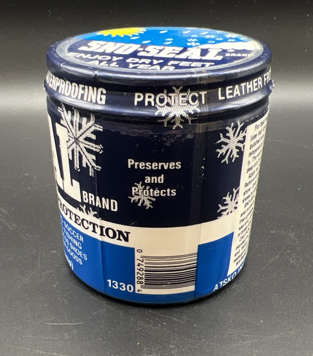 Atsko Sno-Seal Original Beeswax Waterproofer (7oz)