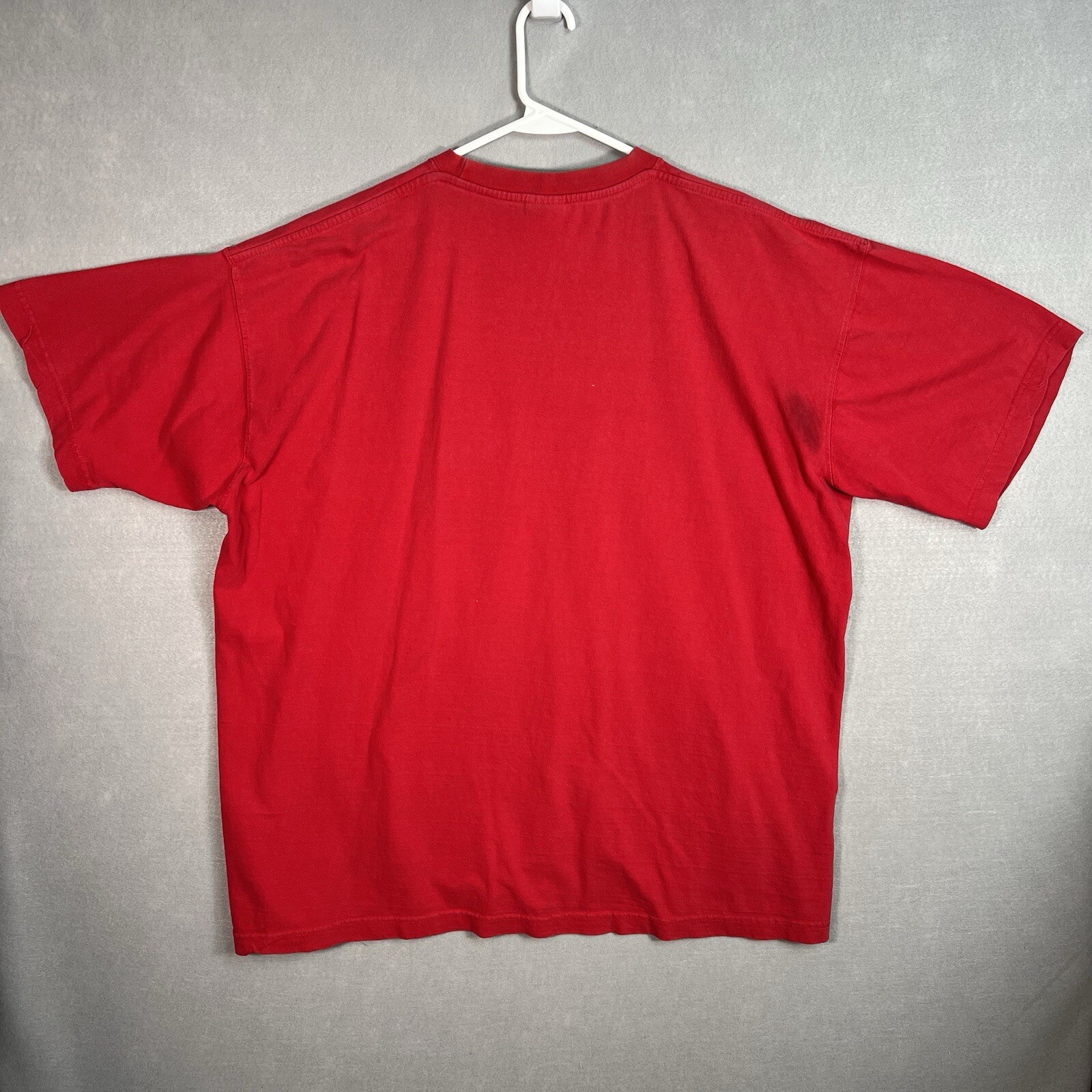 Vintage 2000s Y2K Stick To The Script Money T shirt Adult 3XL Red Rap Mens