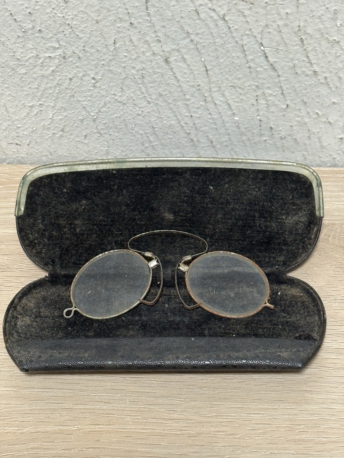 Antique Pince Nez Glasses Excellent Condition
