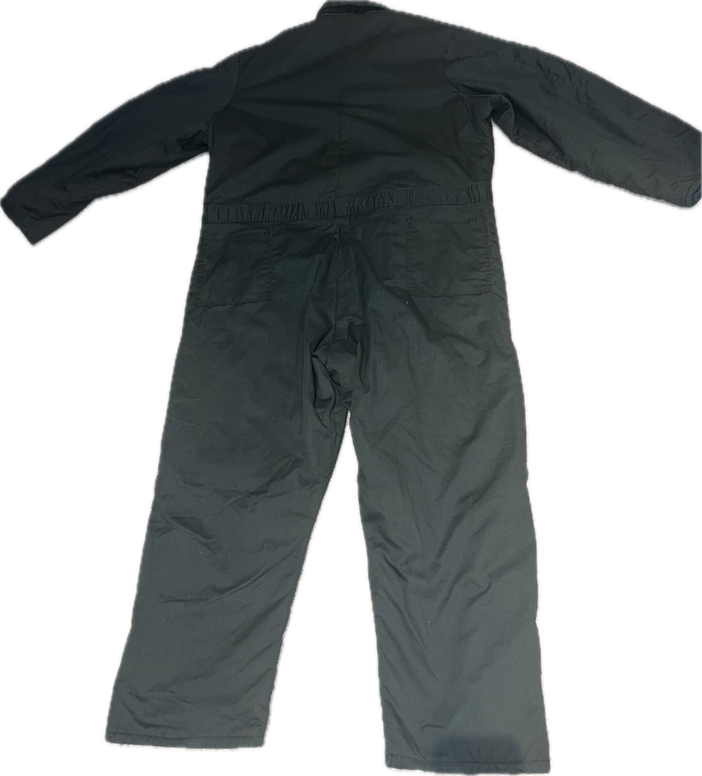 Vintage Sears Work Leisure Dark Green Insulated Coveralls Boiler Suit Men’s 2XL