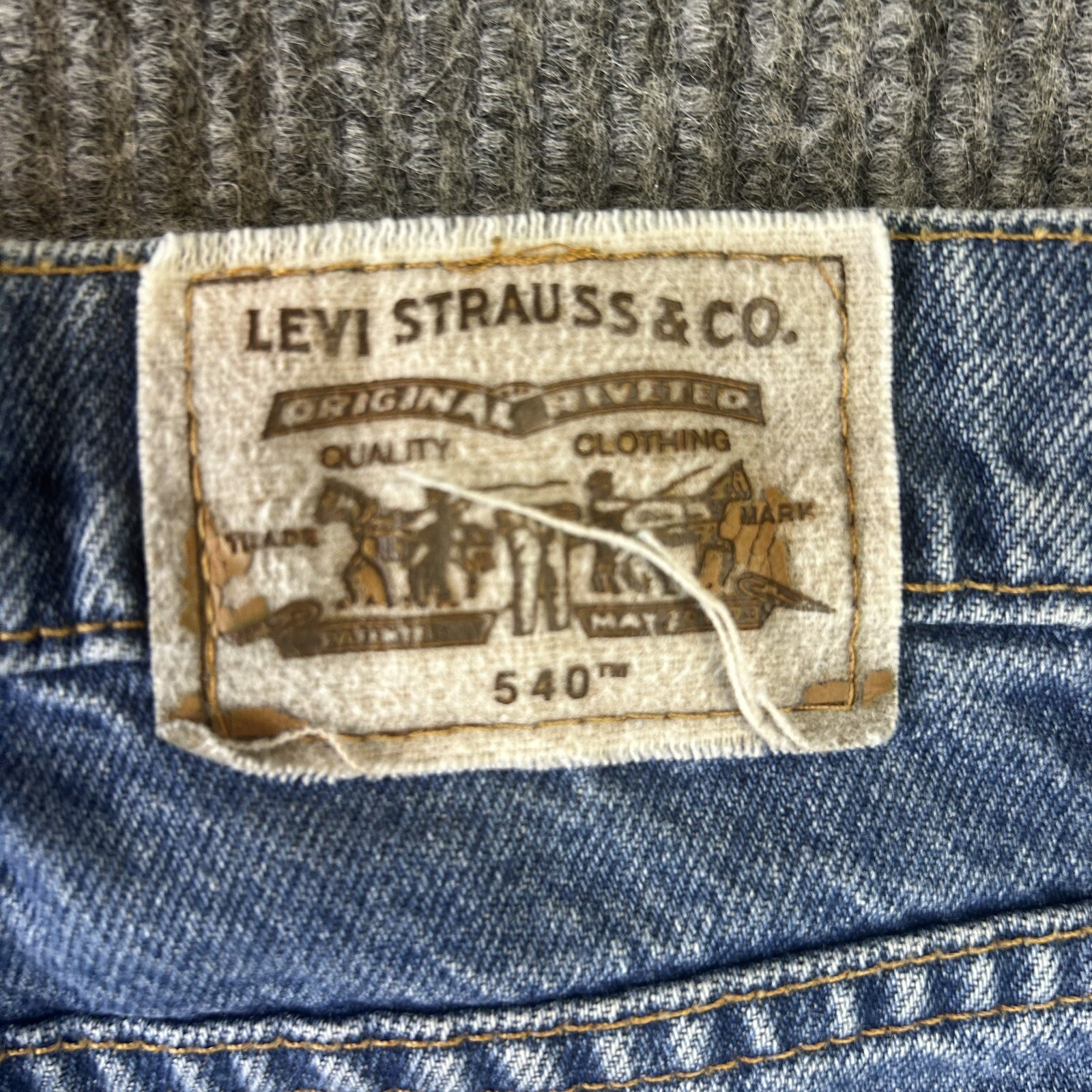 Vintage Levis Jeans 540 Men’s 33/32 Relaxed Fit Brown Tab