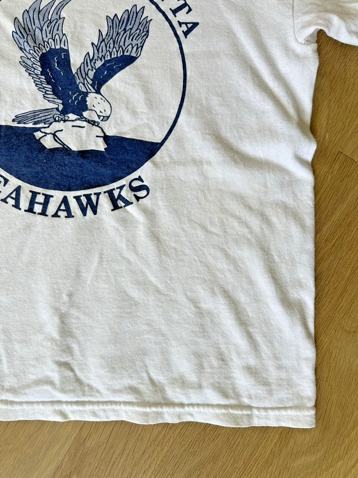 vintage SEAHAWKS elementary school MASCOT toms river NJ punk indie