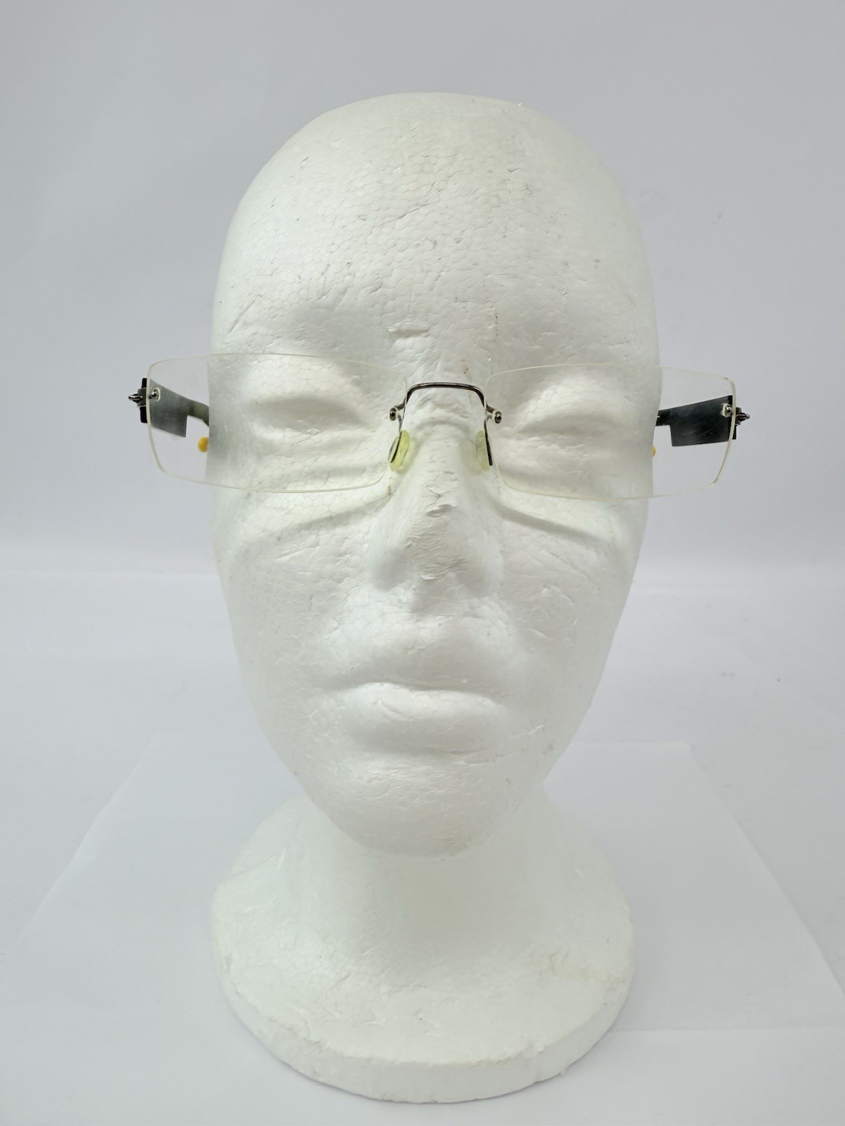 Vintage Lindberg Spirit Titanium 2210 Eyeglass Frame 145mm Col. K27 Black W/ Rx