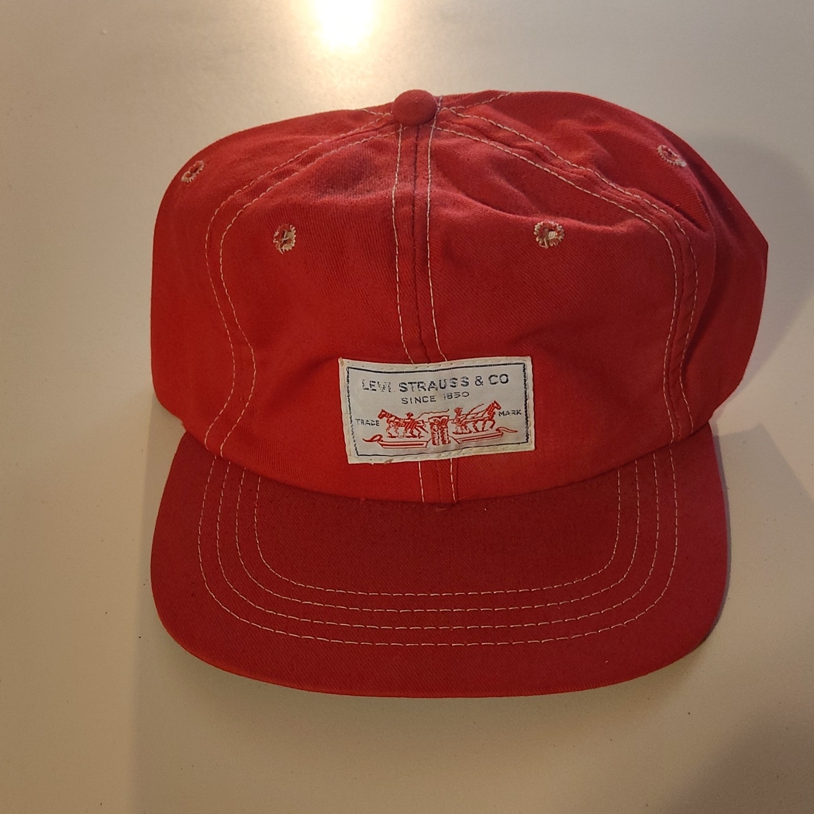 Vintage Levi Strauss And Co Hat 1970s