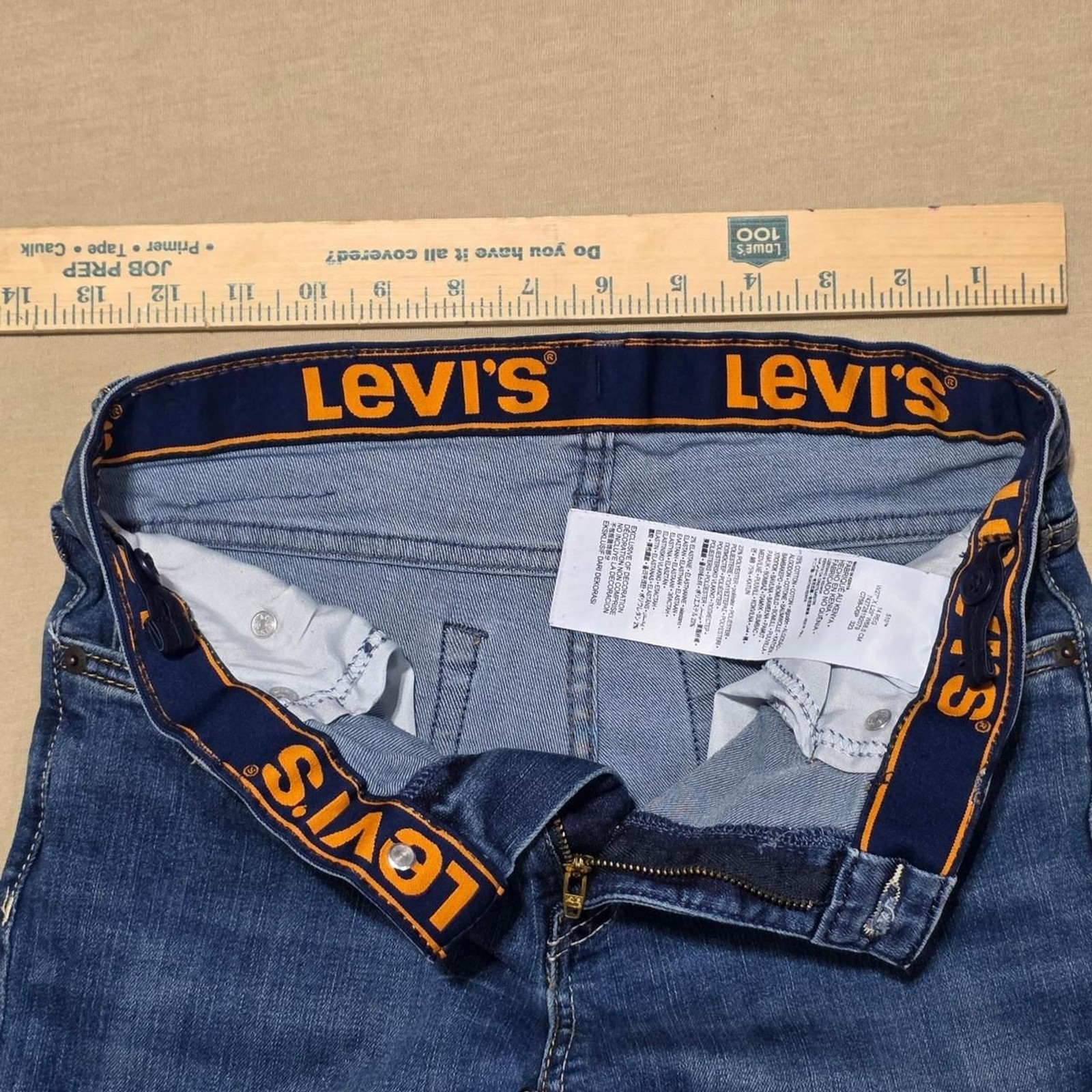 Levi’s 510 Boys Size 14 W 27 L 29 blue jeans
