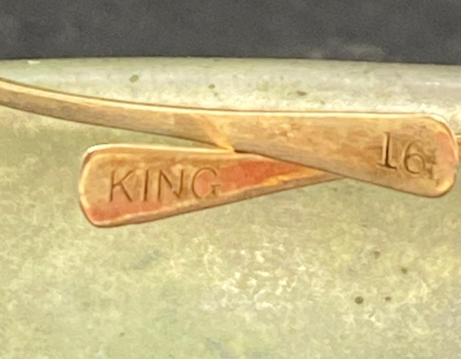 14k Yellow Gold Julius King Glasses #16 in Original Case