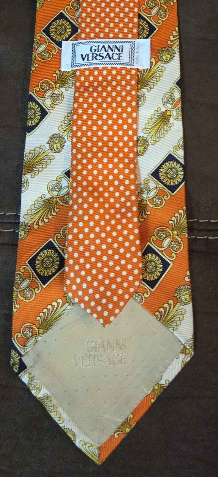 1990s Very RARE Vintage Gianni Versace Multicolor Silk Tie!❤️
