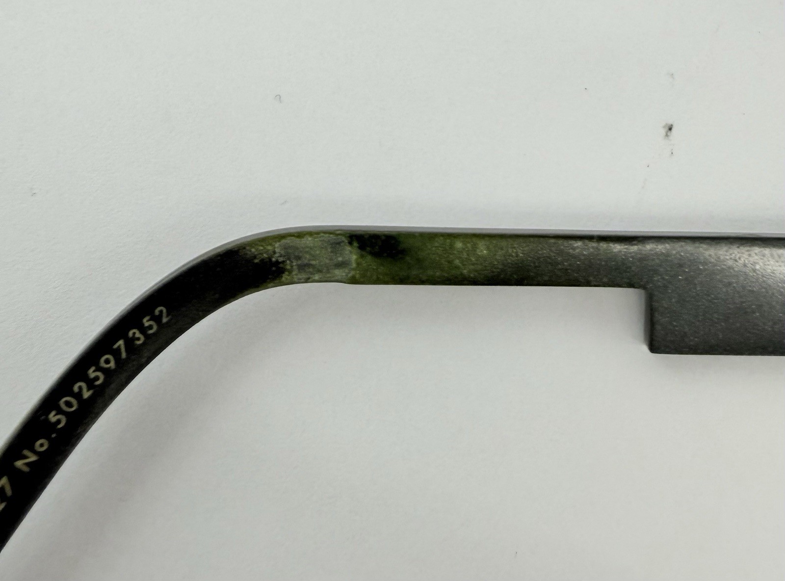 Vintage Lindberg Spirit Titanium 2210 Eyeglass Frame 145mm Col. K27 Black W/ Rx