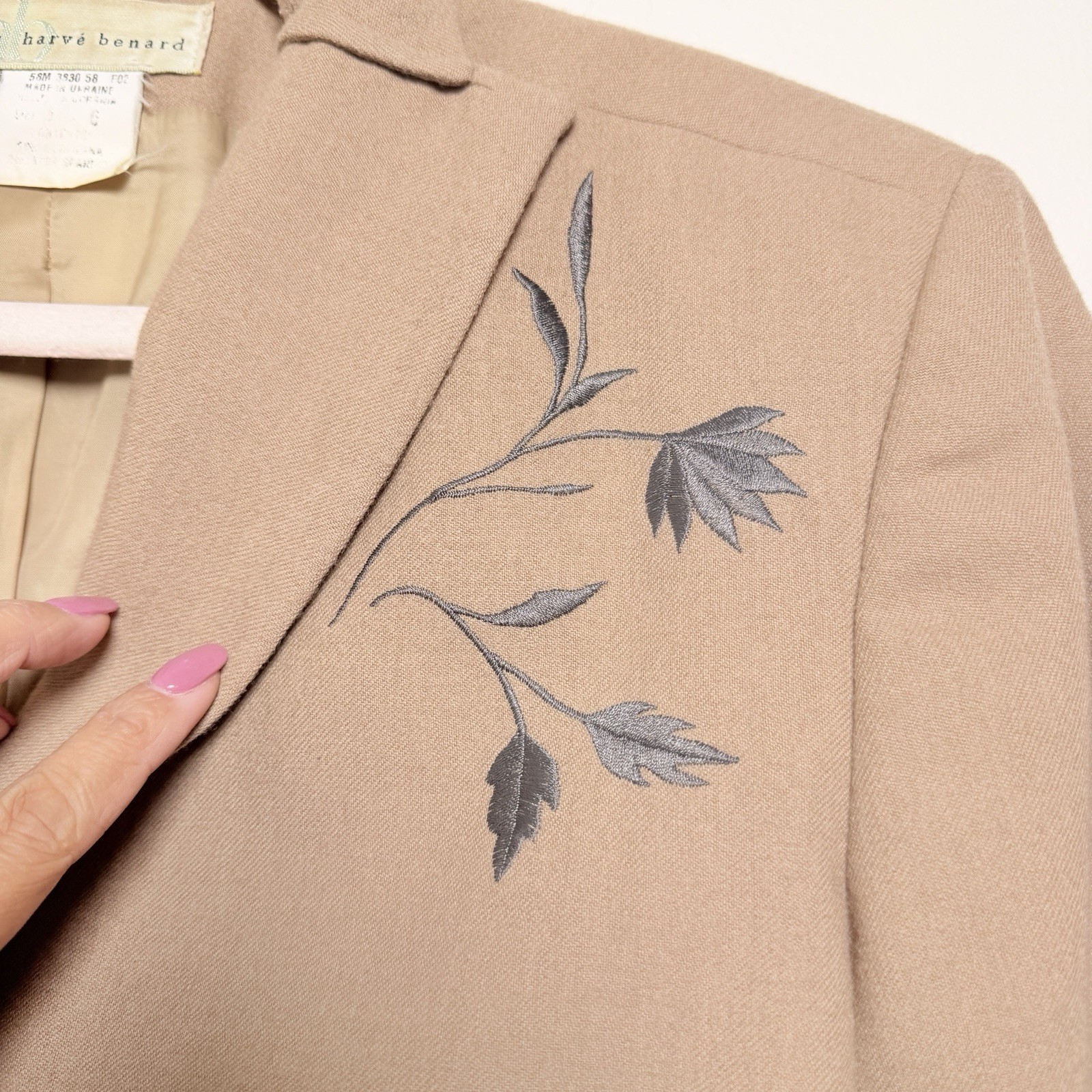 Vintage Harvé Benard blazer Women Sz M