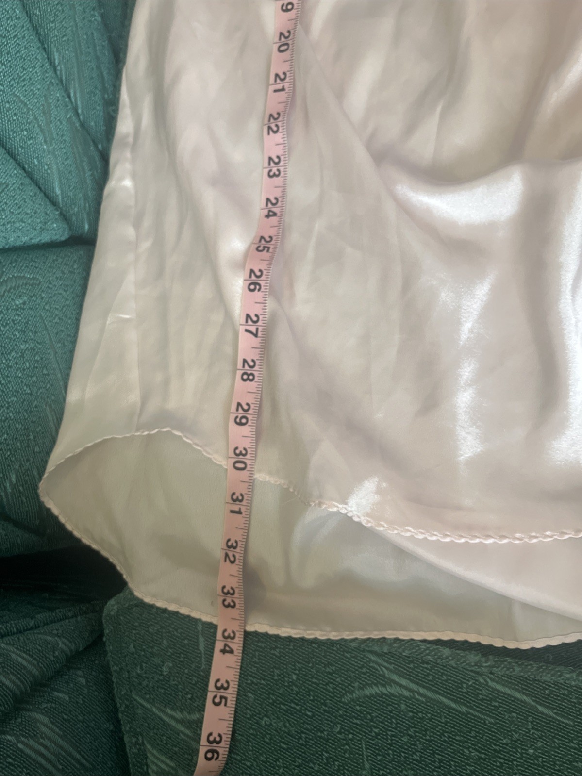 Vtg Lily of France Large Pink Satin Nightgown Babydoll Ivory Lace Coquette 90s