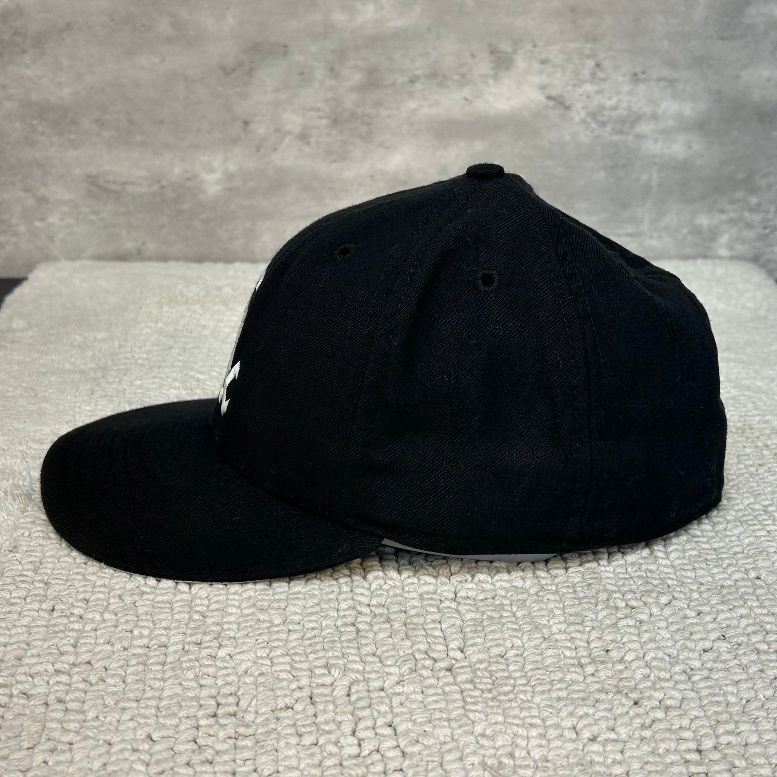 Vintage New Era Diamond Collection Chicago White Sox Fitted Hat 7 1/2 Wool USA