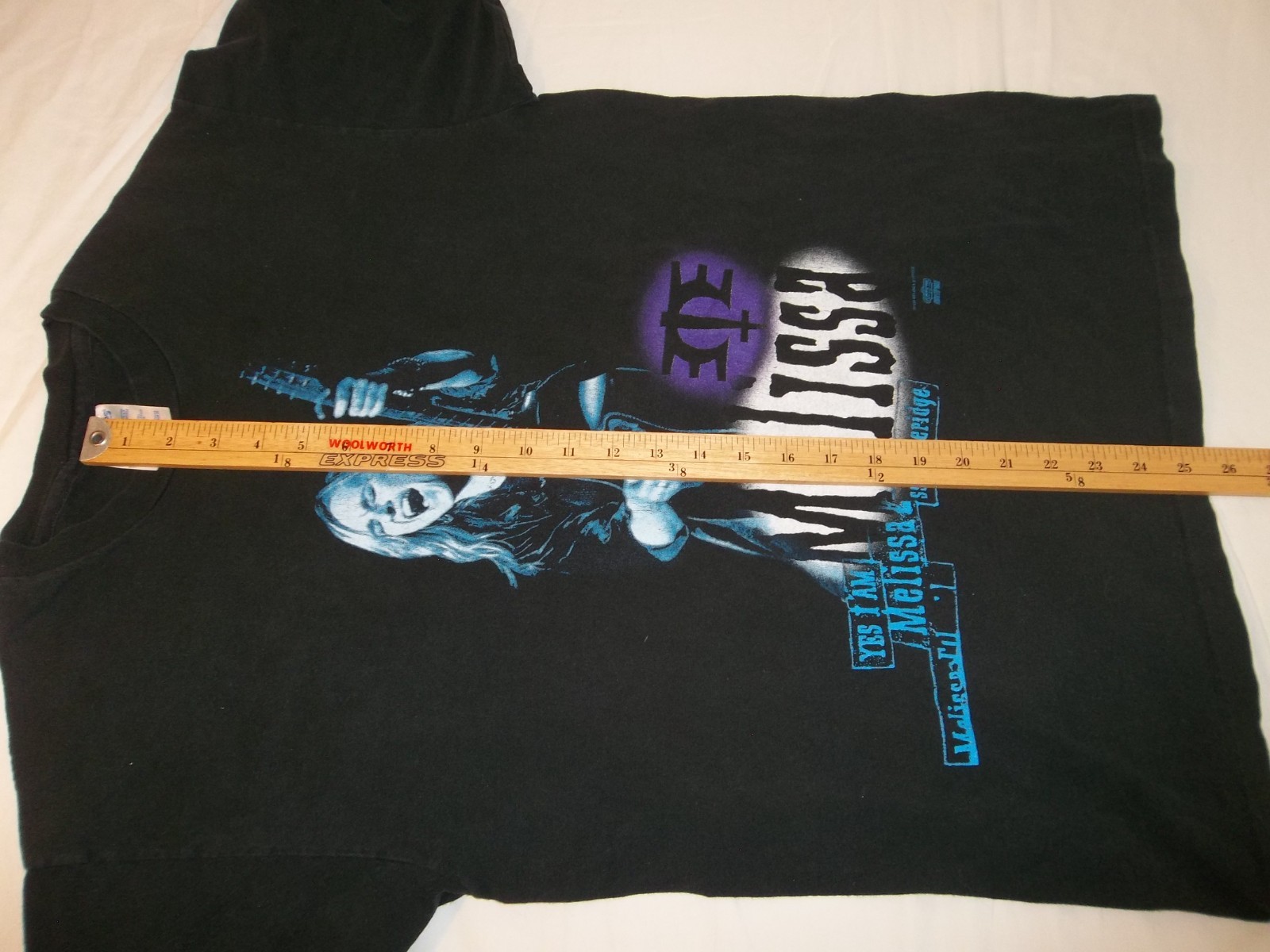 Vtg 1990’s YES I AM MELISSA ETHERIDGE SPEAK TRUE 2-SIDED T-SHIRT L
