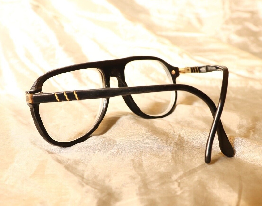 MADISON ASDOR Made in Italy Eyeglasses Frame Vintage Aviator Full Rim Glasses