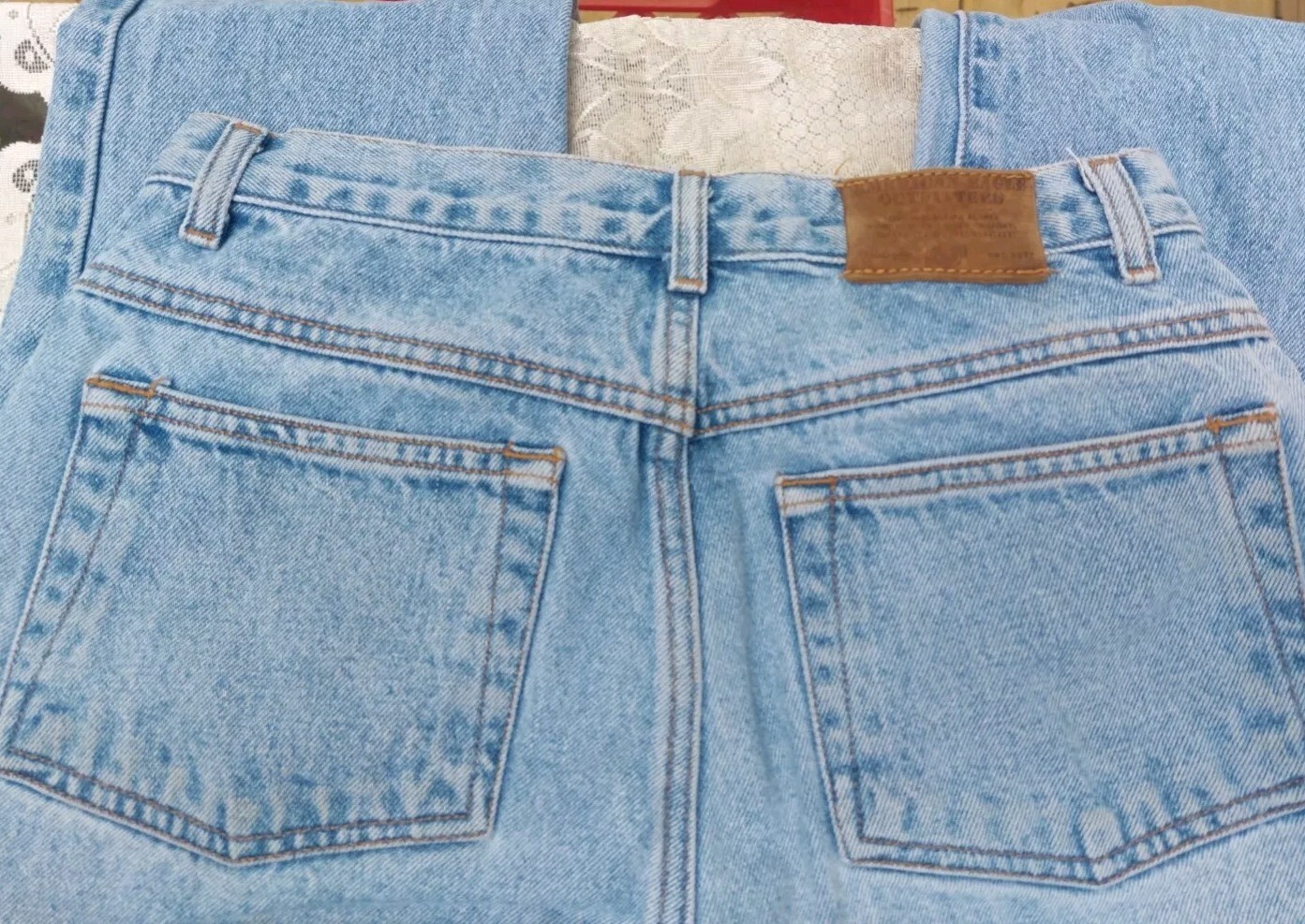 VINTAGE AMERICAN EAGLE OUTFITTERS DUNGAREES WOMEN’S SIZE 4 Reg MOM