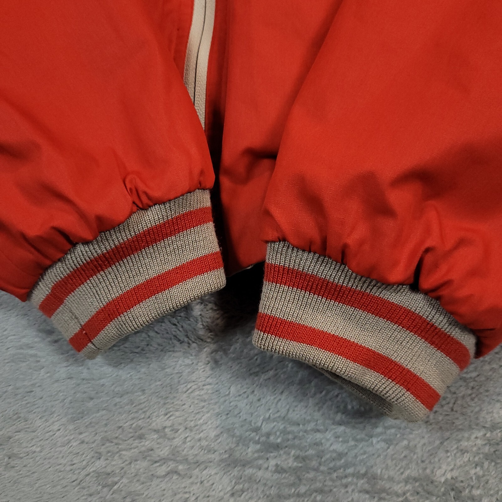 Vintage Nordrstrom Point Of View Jacket Womens Medium * Reversible Red & Beige